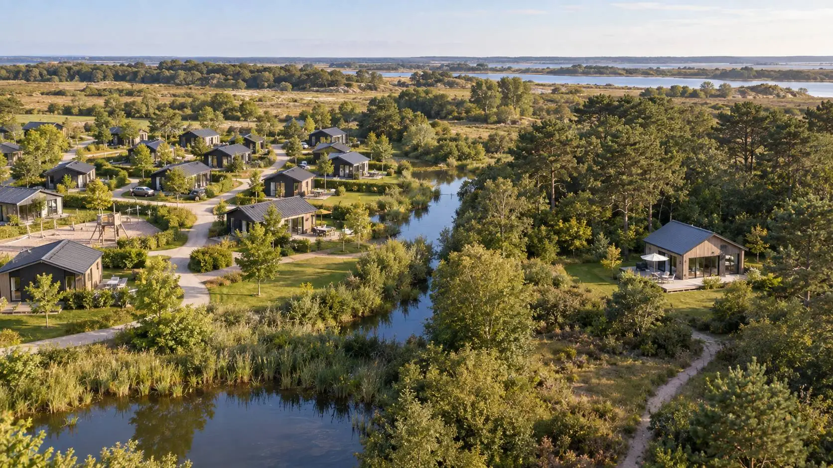 Vakantiewoning op vakantiepark of vrijstaand vergeleken op ligging, privacy en omgeving